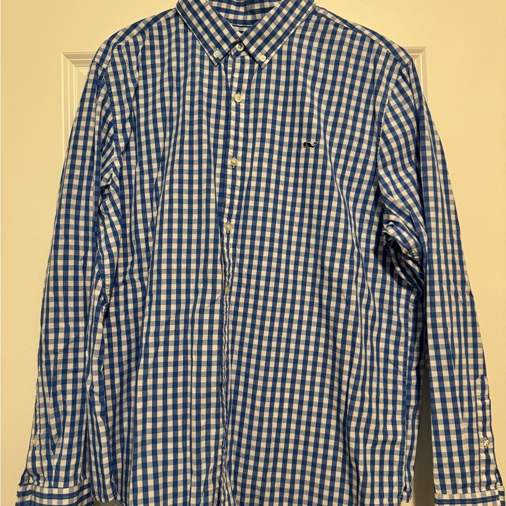 Vineyard Vines Checkered Men's poplin Shirt